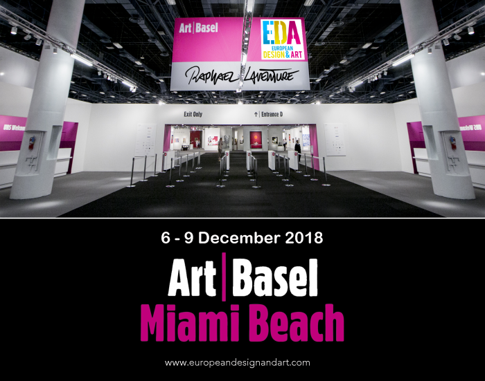 Raphal Laventure au salon art basel  Miami