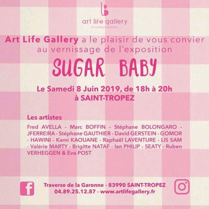 Vernissage SUGAR BABY  Saint-Tropez