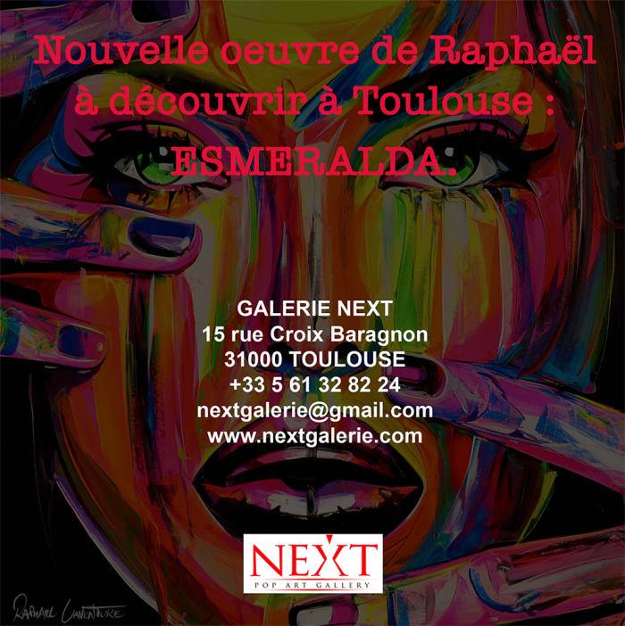 Nouvelle toile en exposition  Toulouse !