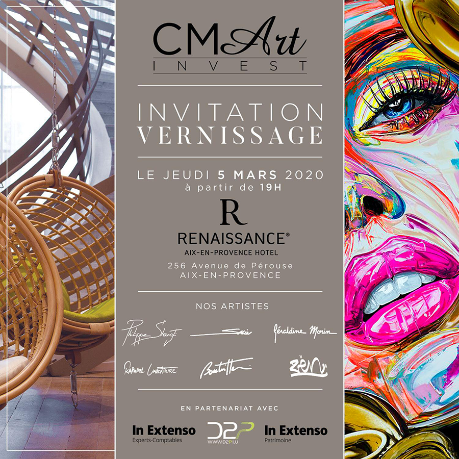 Exposition avec CM Art Invest  Aix-en-Provence