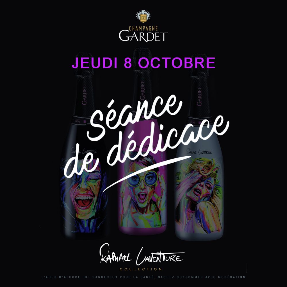 Sance de ddicace  la maison de Champagne GARDET